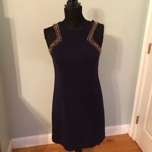 Lilly Pulitzer navy blue dress.
